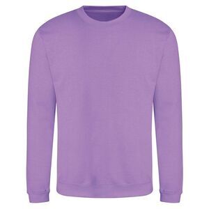 AWDis Just Hoods AWDis Unisex Crew Neck Plain Sweatshirt (280 GSM) / Digital Lav